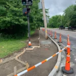 MBTA A08CN01 Bus Stop Improvements
